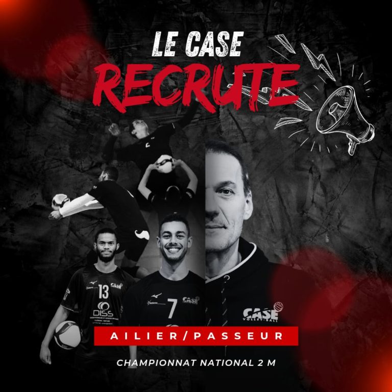 LE CASE RECRUTE : AILIER / PASSEUR EN N2 M