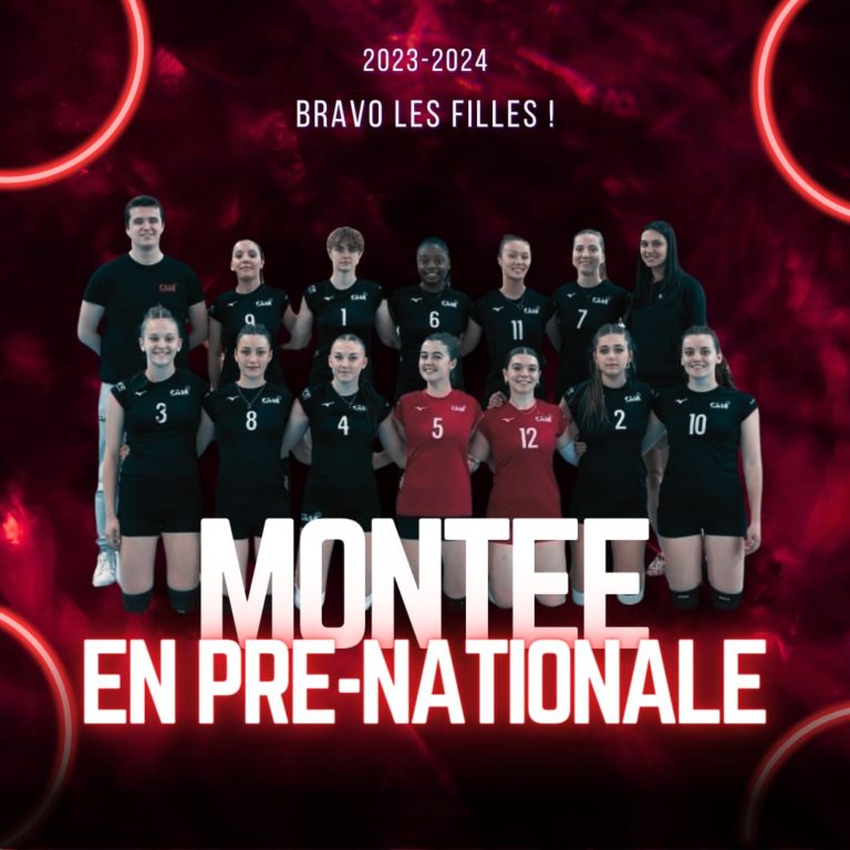 MONTÉE PRÉNATIONALE DE L’ÉQUIPE FÉMININE !